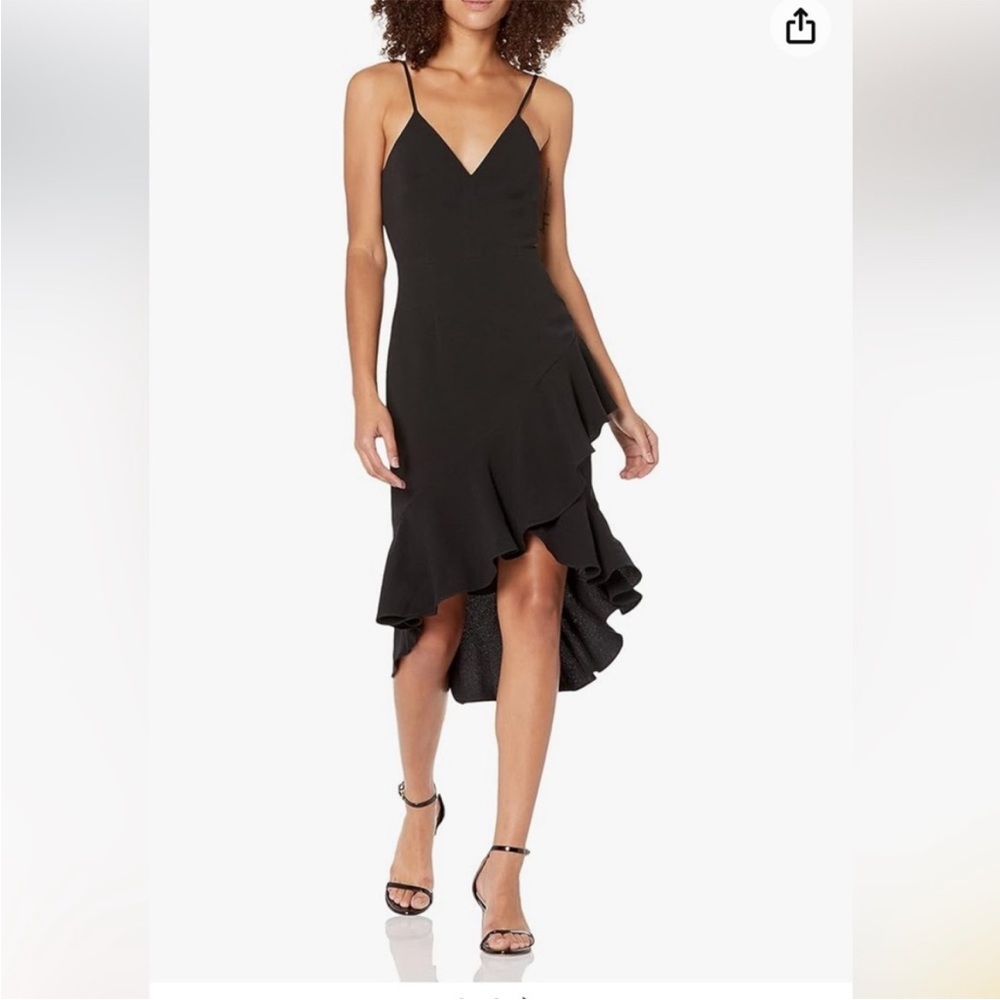 🆕NWT BHLDN Connelly Dress - Dress The Population | Wendy Ruffled Hem Dress - Picture 2 of 11
